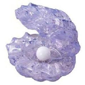 Bepuzzled 30939 3D Crystal Puzzle Pearl in Shell