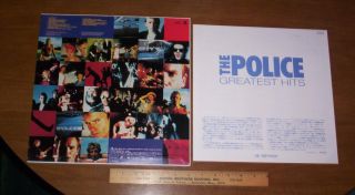 JAPAN LD THE POLICE   AROUND THE WORLD Sting 1980   1981 World Tour 