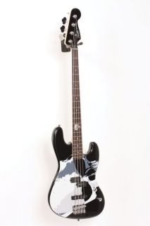 Squier Frank Bello Jazz Bass Guitar Black