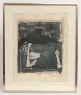 Ben Shahn Signed Numbered Lithograph from Rilkes Series 76 200
