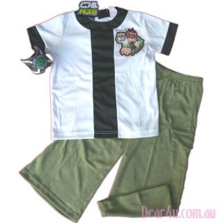 BNWT Ben 10 Ten Costume Party Dress Up WT Arm Band 3pc