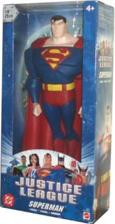   Year 2003 Justice League 10 Inch Tall Action Figure   SUPERMAN