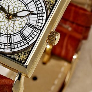 Big Ben London Watch Wristwatch Leather Stainless Steel