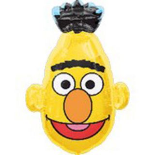 Bert Head Shape Mylar Balloon 30 Sesame Street ~ Friend of Ernie Elmo 