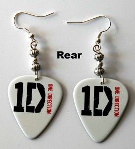 Guitar Pick Necklace Keyrings Key Chains Guitar Pick Earrings Packets 
