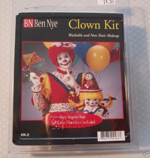 Ben Nye Clown Makeup Kit White Face HK 2