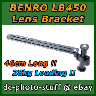 Benro LB450 Lens Bracket for Tele Lens Express SHIPMENT Arcaswiss Fit 