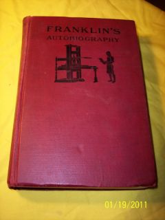 The Autobiography of Benjamin Franklin 1916 Frank Pine