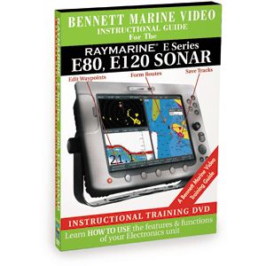 Bennett DVD Raymarine E Series E80 E120 Sonar N7801DVD