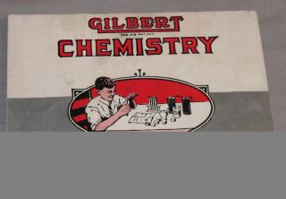 Vintage 1936 Gilbert Chemistry for Boys Book A.C. Gilbert Co.