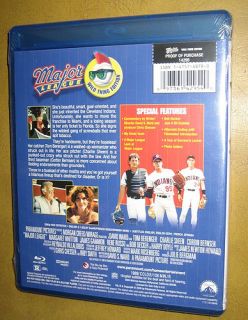 Major League Blu ray HD Movie Brand New, Charlie Sheen, high rated A+ 
