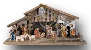 Bernardi Bavaria 4 7 15 Piece Nativity Set H 5000FA 12