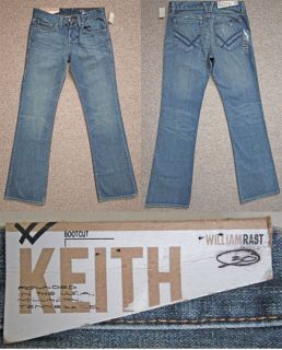 William Rast Keith Dark Vintage Bootcut Jeans Sz 30