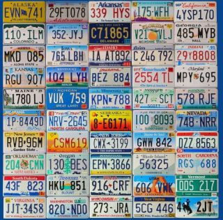 License Plates 50 states BESTon  Other types and Map sets 