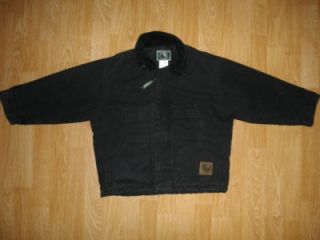 BERNE Black Insulated Coat Boys M 8/10 Barn coat/hunting/ranch