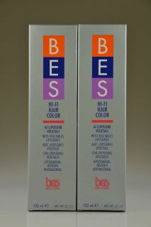 Lot of 2 BES Beauty Science Hi Fi Hair Color Lots of Variations