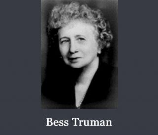 Bess Truman Autograph First Lady United State Harry Independence 