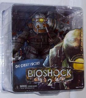 Bioshock 2 Big Daddy Rosie Action Figure New In Box NECA 2010