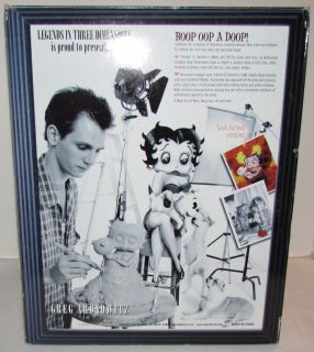 Betty Boop Out of the Inkwell Statue 10 Cold Cast Porcelain MIB