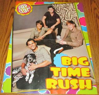 BIG TIME RUSH Logan Kendall James Carlos Group POSTER TV Stars 16 X20 