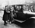 1920 photo Miss Annette Kellerman getting out of Yellow Cab / photo by 