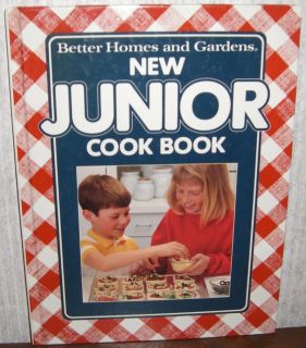 Better Homes & Gardens New Junior Cookbook/Kids Recipes/Children 