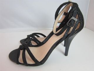NEW Calvin Klein  Womens Oliana Pearlized High Heeled Shoes Black 