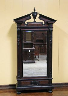 399 1 antique french victorian single door armoire time left
