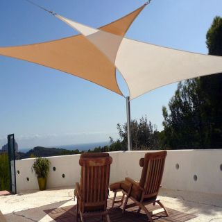   Sun Shade Sail Cover Canopy for Outdoor Patio Garden Yard Sand