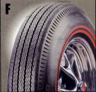 695 14 BF Goodrich Dual Redline Bias Tires
