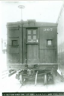 Super RARE Image of The Bevier Southern 307 Miners Car