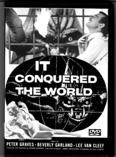 It Conquered The World 1956 Beverly Garland DVD RARE Old Sci Fi Film 