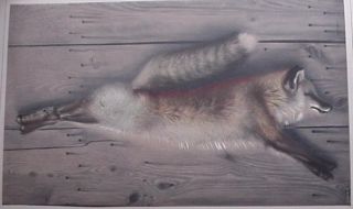   fox print by sid bickford you are purchasing an exceptionally