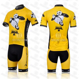 2012 Boys Cycling Bicycle Suits Jersey Bib Shorts Bike Riding Set 