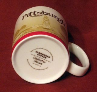   Pittsburgh Mug Coffee PA City Collector Point State Park 16 oz NEW