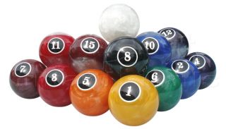 New Vigma Virgin Pearl Pool Table Billiard Balls Pool Balls Set Free 