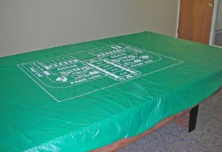 Craps Pool Table Cover Dice Table Layout Pool Table Cvr