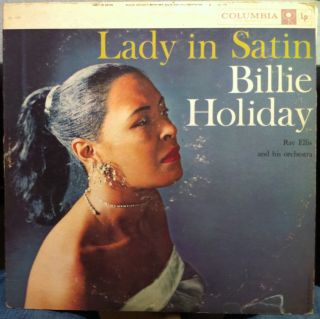 BILLIE HOLIDAY lady in satin LP VG+ CL 1157 1st Press 1A/1A 6 eye 6i 