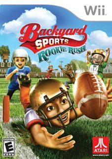 Backyard Sports Football Rookie Rush New Nintendo Wii