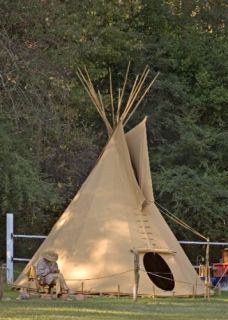 Big Tipi Indian Tent Tepee Wigwam LARP Yurt
