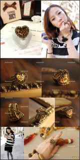 fashion hot leopard love heart elastic cord ring 100 % brand new 100 % 