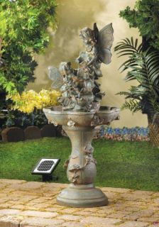 Fairy Solar Powered Garden Water Fountain Pump Included