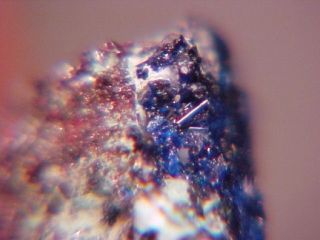   Claringbullite Cuprite Crystal Bisbee Arizona EX Nikischer