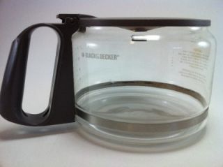 Black & Decker Coffee Glass Carafe Spacemaker ODC325 pot Replacement 