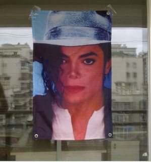 New Michael jackson MJ Billie Jean Excellent Banner Flag