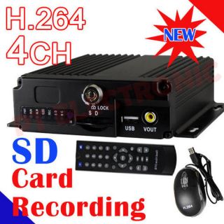   264 SD Card Mobile DVR Car Vehicle Security Video Recorder Black Box
