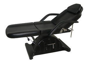 Black Hydraulic Facial Bed Massage Table Tattoo Salon Chair 83