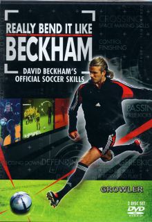 David Beckham Ball Training Skills Soccer Game Tips DVD