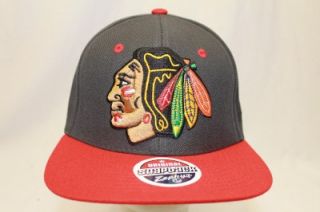 Chicago Blackhawks NHL Zephyr Zhat Snapback Hat Cap Gray REFRESH 