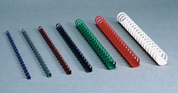   plastic binding combs 19 loop spines for maximum of 11 paper edge